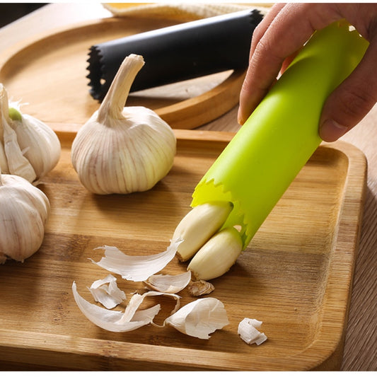 Garlic Stripper Tube Peeling Garlic Peeling Silicone Garlic Peeler Peel Easy Useful Kitchen Tools Non-toxic Safety Gadget