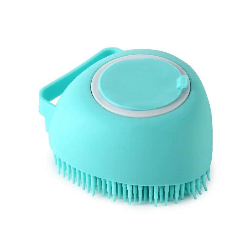 Dog Cat Bath Massage  Brush Soft  Silicone