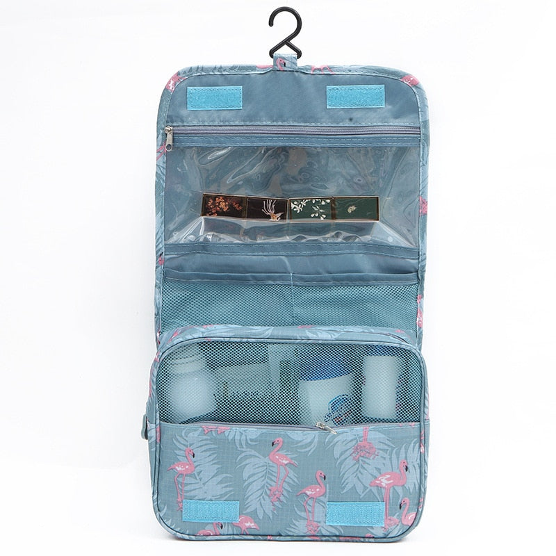 Waterproof Foldable Cosmetic Bag Women Travel Makeup Bag T